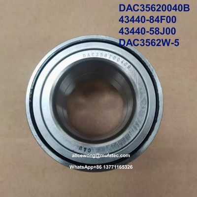 DAC35620040B 43440-84F00 43440-58J00 DAC3562W-5 Front Wheel Hub Bearings 35X62X40mm
