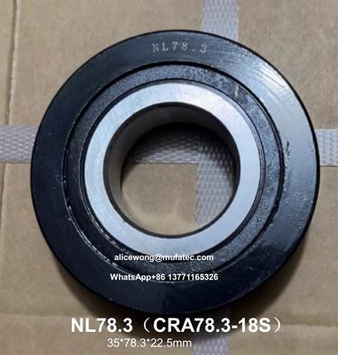 Heavy load ball bearings 35x78.3x22.5mm for fork truck replacement CRA78.3-18SG1 NL78.3
