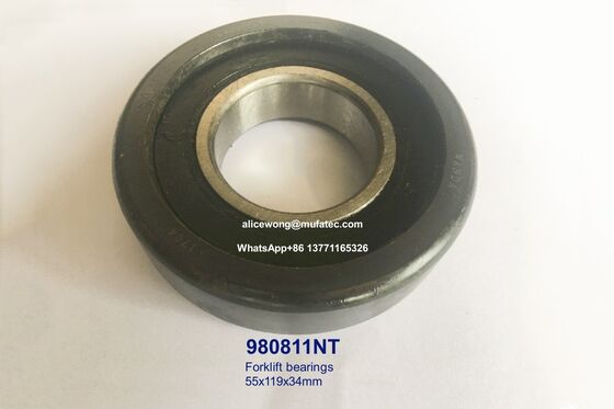980811NT  forklift bearings 55x119x34mm heavy duty bearings