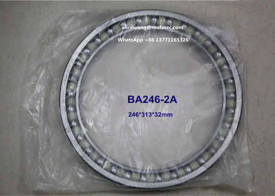 BA246-2A excavadora Kobelco de gran desplazamiento rodamiento de bola de contacto angular rodamiento 246 * 313 * 32mm