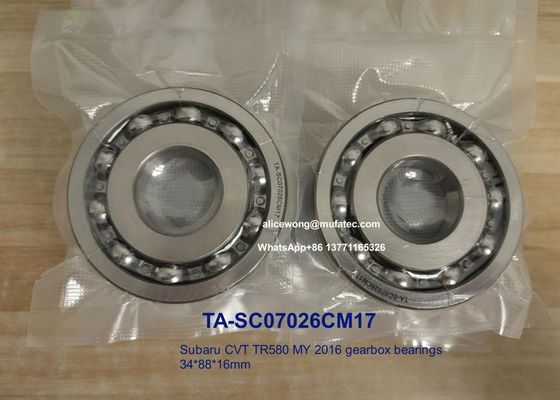 TA-SC07026CM17 TA SC07D26CM17 Subaru CVT TR580 MY 2016 rodamientos de caja de cambios automáticos 34*88*16mm