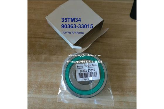 35TM34 90363-33015 rodamientos de caja de cambios Toyota rodamientos especiales de bolas para Toyota piezas de repuesto 33*78.5*15mm