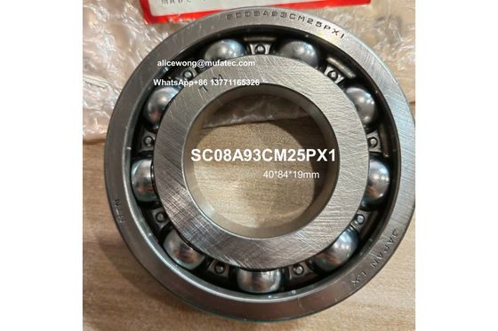 SC08A93CM25PX1 SC08A93 Rodamientos de caja de cambios Honda FIT rodamientos especiales de bolas 40*84*19mm