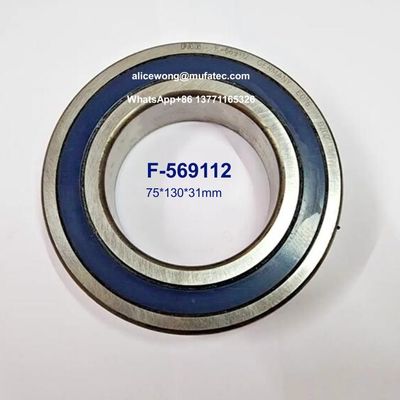 Rodamientos cerámicos F-569112 para servoimprenta de motocicletas 75*130*31mm