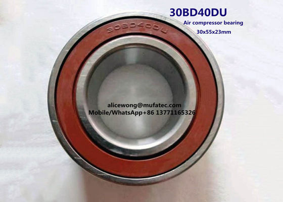 30BD40DU compresor de aire automático con rodamiento de bola de contacto angular de doble fila con rodamiento de 30*55*23mm