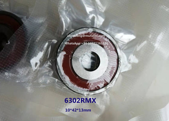 6302RMX rueda de rodillo de motor de automóvil con rodamiento de bolas no estándar de 10*42*13 mm